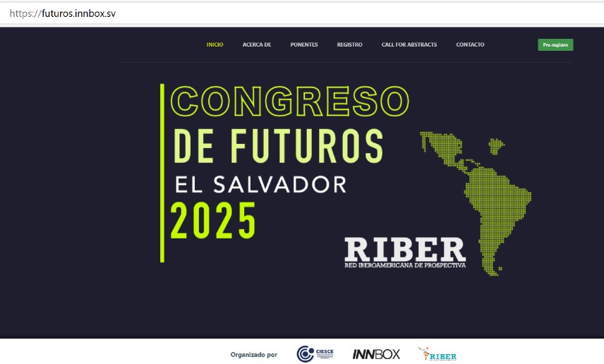 ¡Abierta la convocatoria al Congreso de Futuros RIBER 2025!