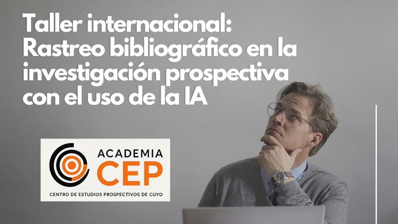 ULTIMOS CUPOS!!! Taller Internacional sobre rastreo bibliográfico con uso de IA