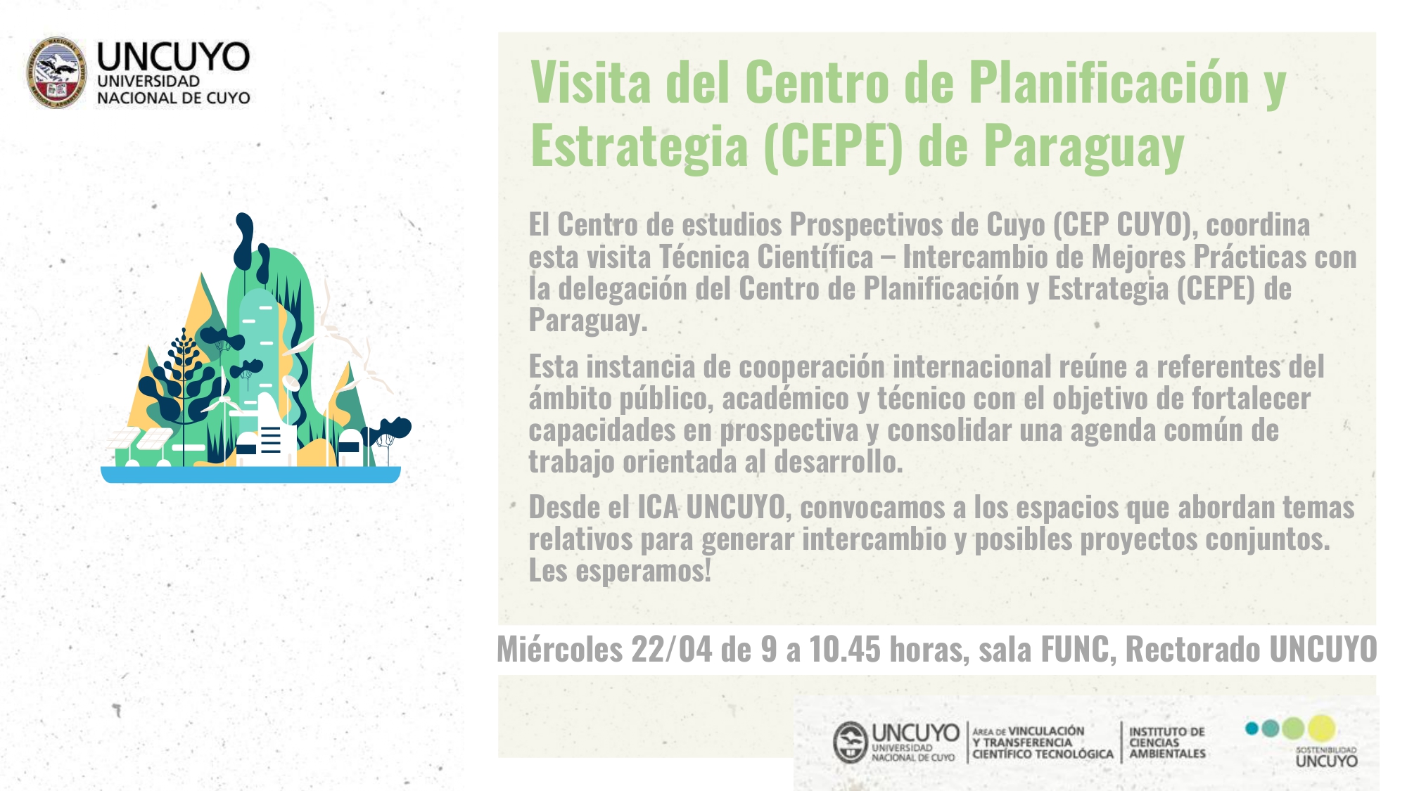 Encuentro entre UNCUYO – CEPE