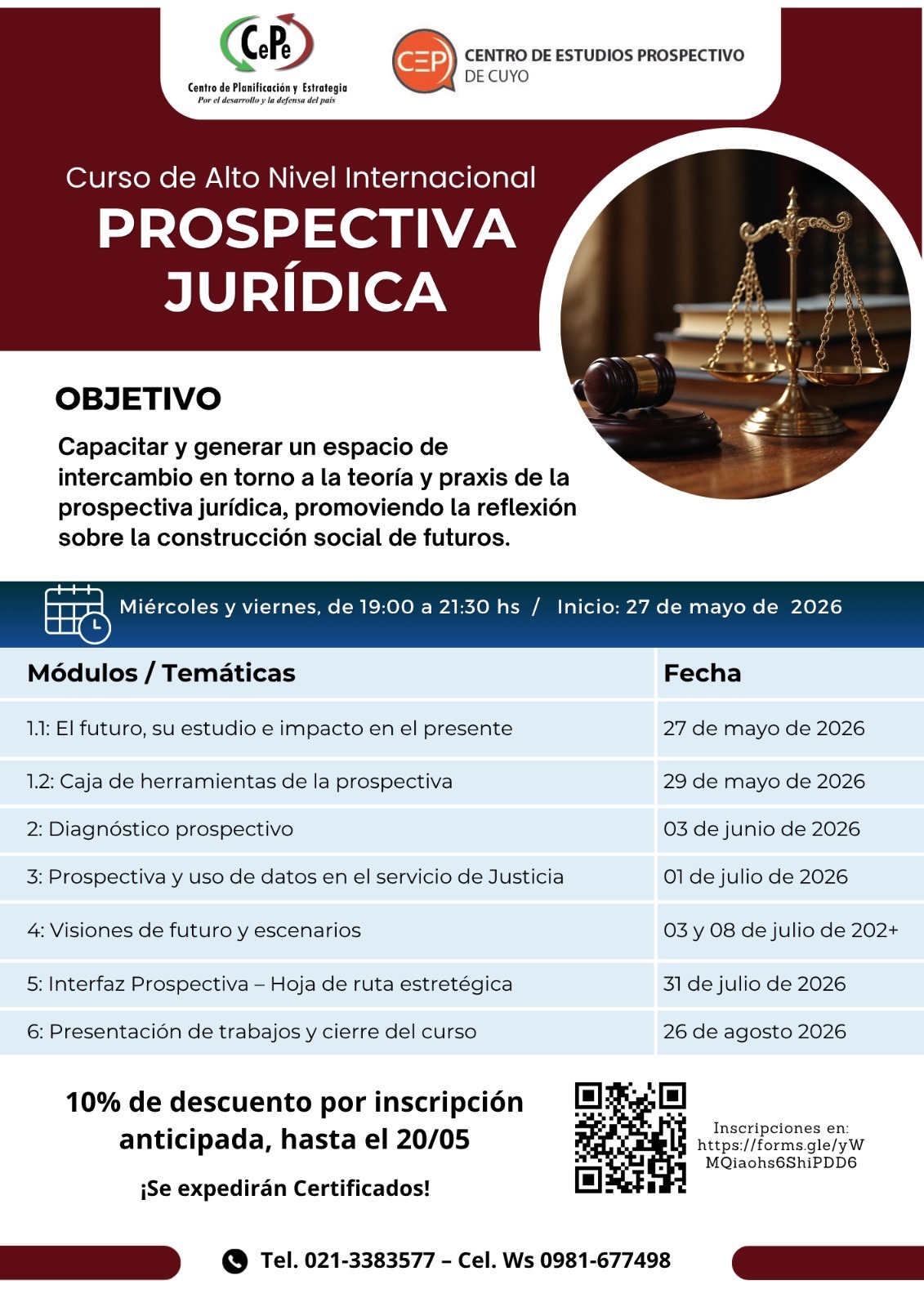 Prospectiva jurídica: una nueva propuesta de formación