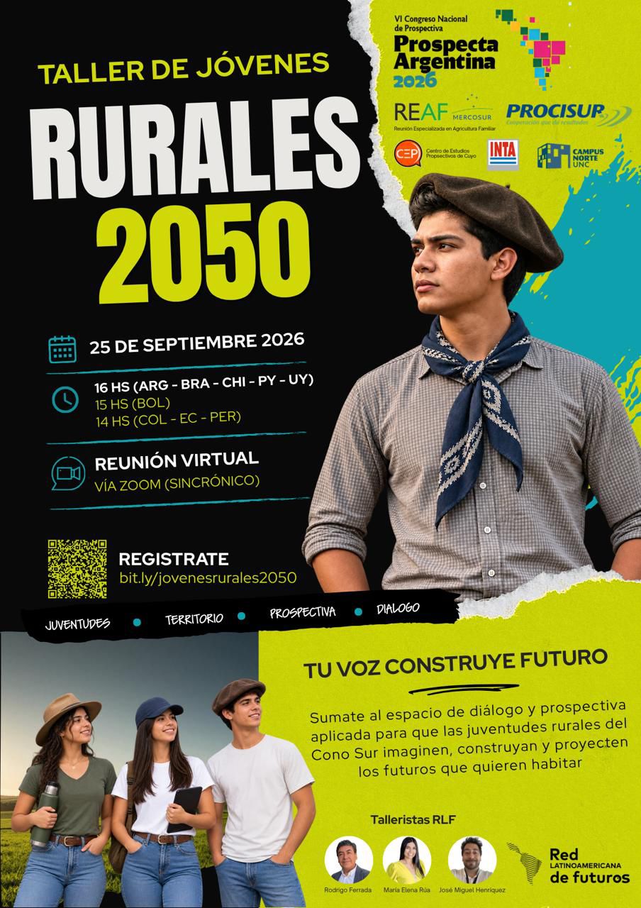 Taller Jóvenes Rurales 2050: las juventudes del Cono Sur imaginan y construyen los futuros del territorio
